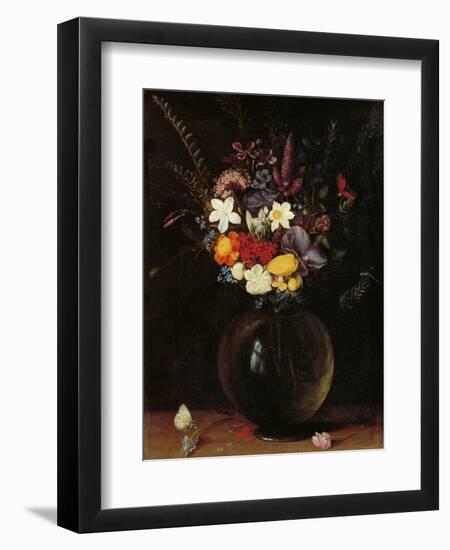 Vase of Flowers-Pieter Bruegel the Elder-Framed Giclee Print