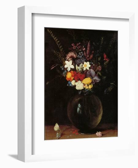 Vase of Flowers-Pieter Bruegel the Elder-Framed Giclee Print