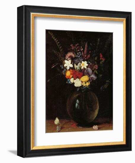 Vase of Flowers-Pieter Bruegel the Elder-Framed Giclee Print