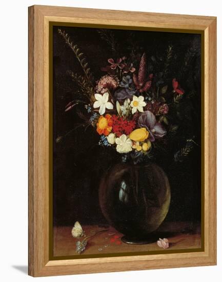 Vase of Flowers-Pieter Bruegel the Elder-Framed Premier Image Canvas