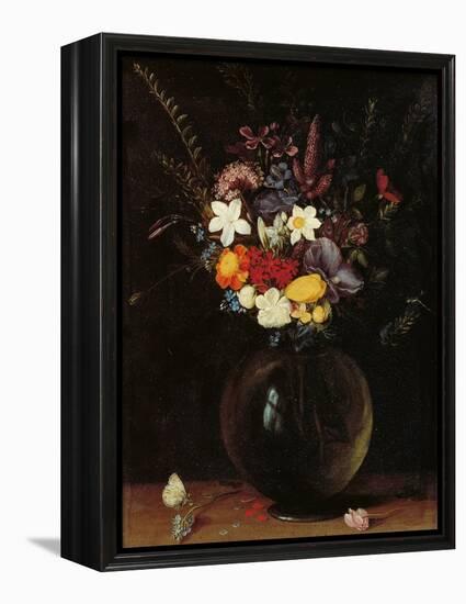 Vase of Flowers-Pieter Bruegel the Elder-Framed Premier Image Canvas