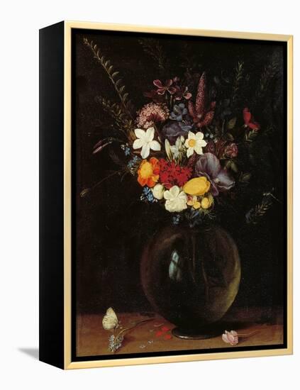 Vase of Flowers-Pieter Bruegel the Elder-Framed Premier Image Canvas