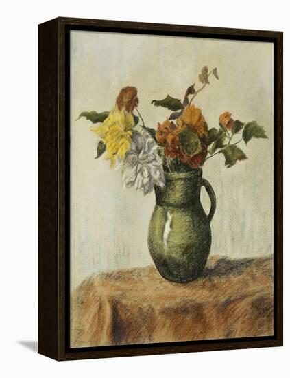 Vase of Flowers-Paul Ranson-Framed Premier Image Canvas