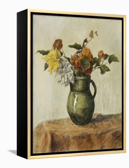 Vase of Flowers-Paul Ranson-Framed Premier Image Canvas