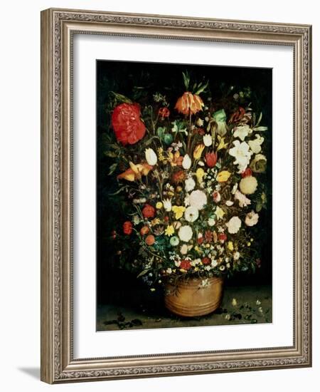 Vase of Flowers-Jan Brueghel the Elder-Framed Giclee Print