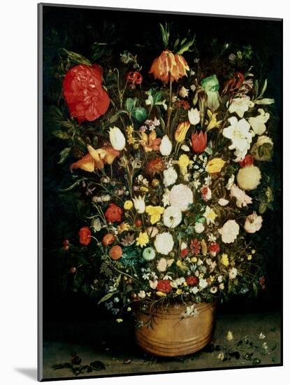 Vase of Flowers-Jan Brueghel the Elder-Mounted Giclee Print