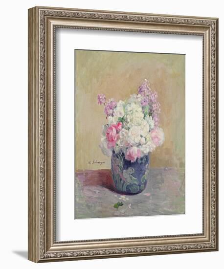 Vase of Flowers-Henri Lebasque-Framed Giclee Print