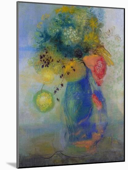 Vase of Flowers-Odilon Redon-Mounted Giclee Print