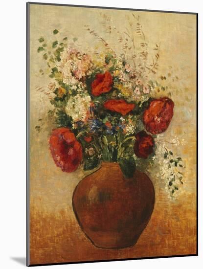 Vase of Flowers-Odilon Redon-Mounted Giclee Print