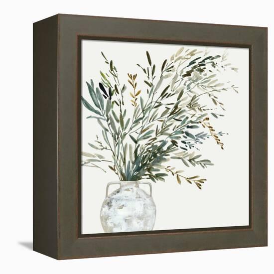 Vase of Grass I-Asia Jensen-Framed Stretched Canvas