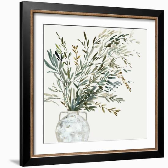 Vase of Grass I-Asia Jensen-Framed Premium Giclee Print