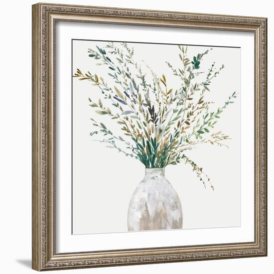 Vase of Grass II-Asia Jensen-Framed Art Print