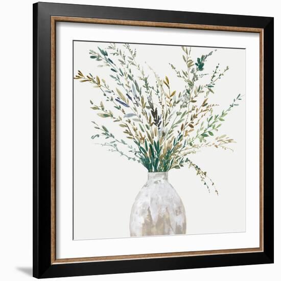 Vase of Grass II-Asia Jensen-Framed Art Print