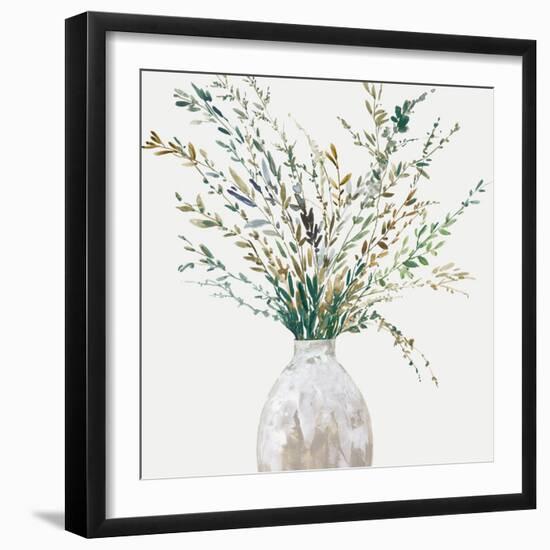 Vase of Grass II-Asia Jensen-Framed Art Print