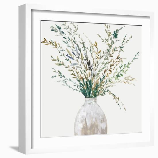 Vase of Grass II-Asia Jensen-Framed Art Print