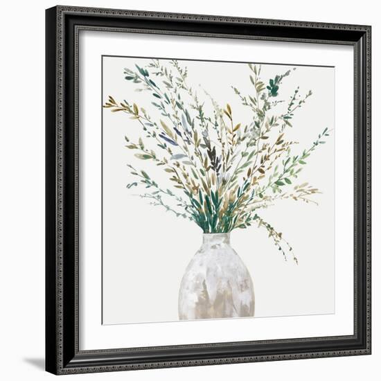 Vase of Grass II-Asia Jensen-Framed Art Print