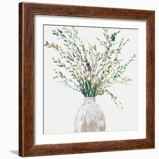 Vase of Grass II-Asia Jensen-Framed Premium Giclee Print