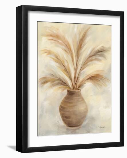 Vase of Grasses II-Silvia Vassileva-Framed Art Print