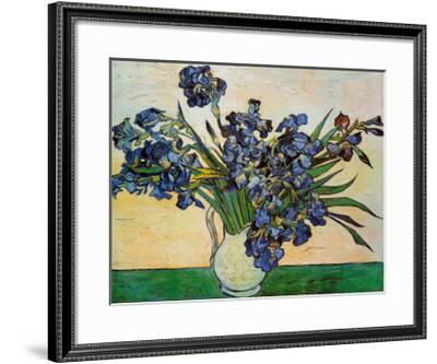 Vase of Irises, c.1890 Art Print by Vincent van Gogh | Art.com