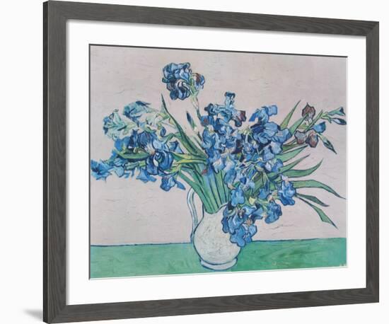 Vase of Irises, c.1890-Vincent van Gogh-Framed Collectable Print