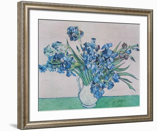 Vase of Irises, c.1890-Vincent van Gogh-Framed Collectable Print