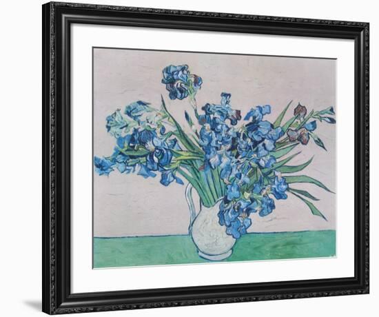 Vase of Irises, c.1890-Vincent van Gogh-Framed Collectable Print