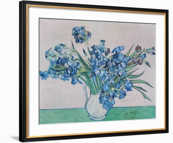 Vase of Irises, c.1890-Vincent van Gogh-Framed Collectable Print