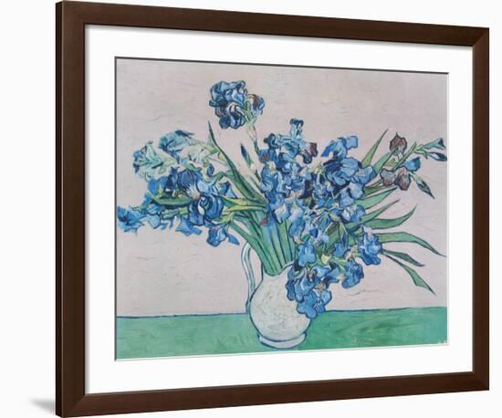 Vase of Irises, c.1890-Vincent van Gogh-Framed Collectable Print