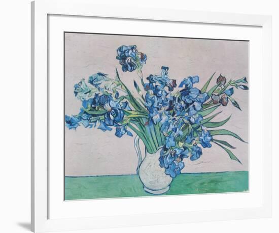 Vase of Irises, c.1890-Vincent van Gogh-Framed Collectable Print