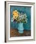 Vase of Lilacs, Daisies and Anemones, c.1887-Vincent van Gogh-Framed Giclee Print