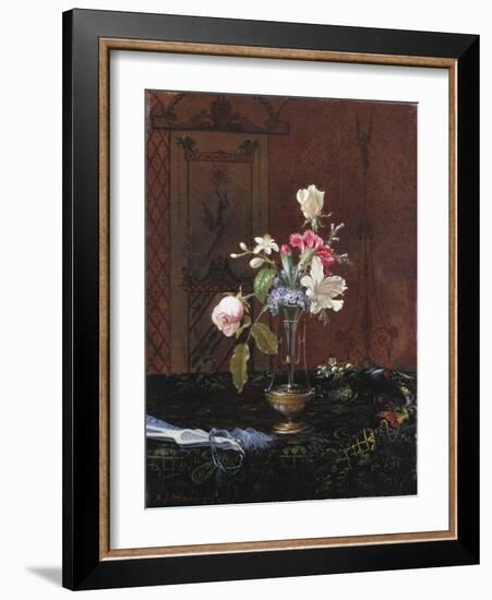 Vase of Mixed Flowers, Circa 1865-1875-David Gilmour Blythe-Framed Giclee Print