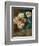 Vase of peonies-Pierre-Auguste Renoir-Framed Giclee Print