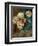 Vase of peonies-Pierre-Auguste Renoir-Framed Giclee Print