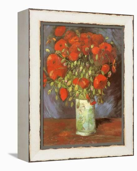 Vase of Poppies, 1886-Vincent van Gogh-Framed Premier Image Canvas