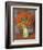 Vase of Poppies, 1886-Vincent van Gogh-Framed Premium Giclee Print