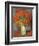 Vase of Poppies, 1886-Vincent van Gogh-Framed Premium Giclee Print