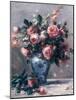Vase of Roses-Pierre-Auguste Renoir-Mounted Giclee Print