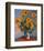 Vase of Sunflowers-Claude Monet-Framed Art Print