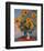 Vase of Sunflowers-Claude Monet-Framed Art Print