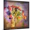 Vase of Tulips and Text-Colin Anderson-Mounted Photographic Print