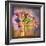 Vase of Tulips and Text-Colin Anderson-Framed Photographic Print