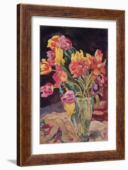 Vase of Tulips-Louis Valtat-Framed Giclee Print