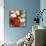 Vase rouge-Doris Savard-Mounted Art Print displayed on a wall