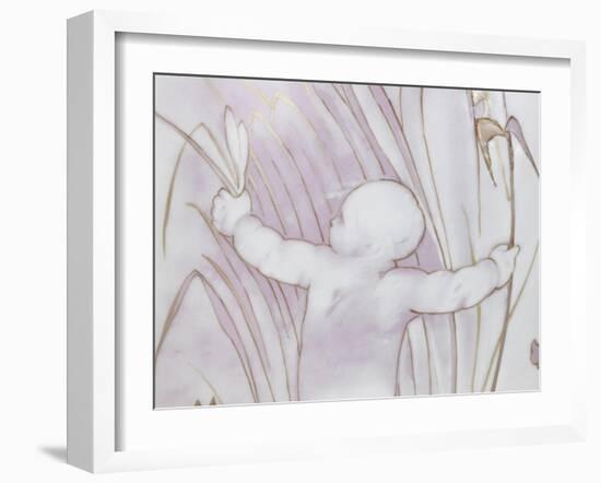 Vase Saïgon non couvert et monté sur bronze-Auguste Rodin-Framed Giclee Print