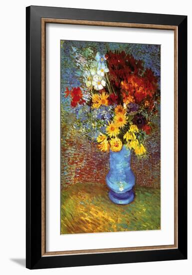 Vase with Anemone-Vincent van Gogh-Framed Art Print