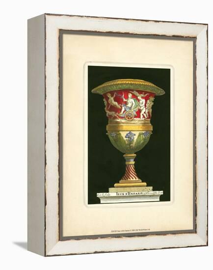 Vase with Chariot-THOMASSIN-Framed Stretched Canvas