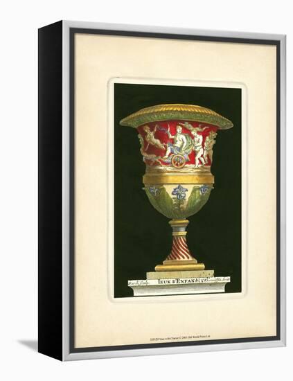 Vase with Chariot-THOMASSIN-Framed Stretched Canvas