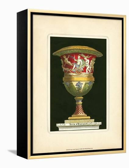 Vase with Chariot-THOMASSIN-Framed Stretched Canvas