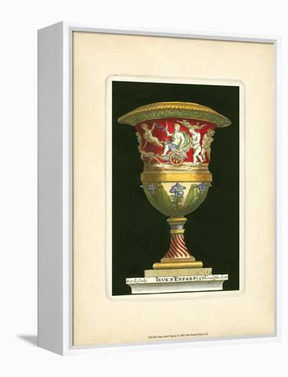 Vase with Chariot-THOMASSIN-Framed Stretched Canvas