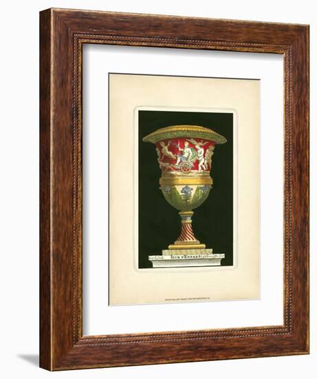 Vase with Chariot-THOMASSIN-Framed Art Print